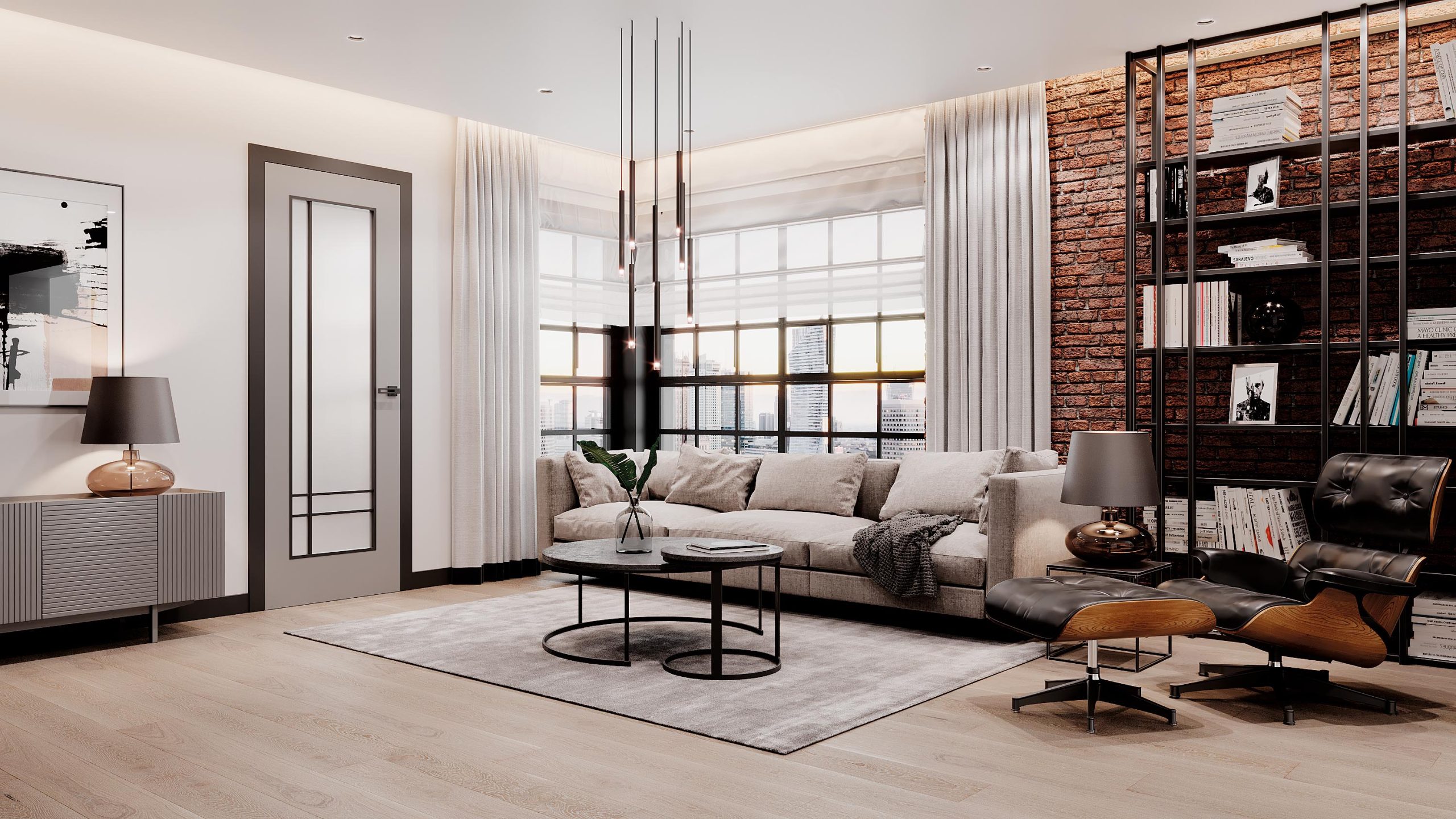 SOHO_2 Jasna Szara Mat